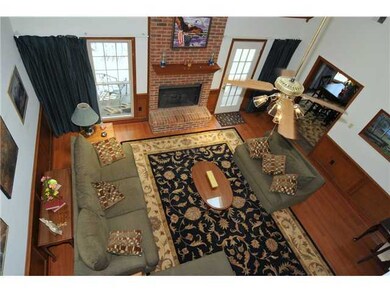 Great Room from 2-sided balcony