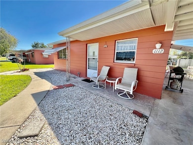 Covered porch at front entryway.