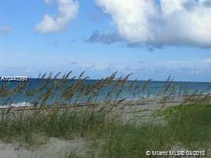 Beach less than 1/2 block from unit - view from un