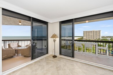 View of gulf from inside LR