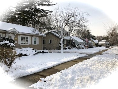 South side of street, looking west