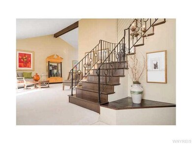 Living Room. Living Room with Vaulted ceilings