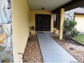 COVERED FRONT ENTRANCE