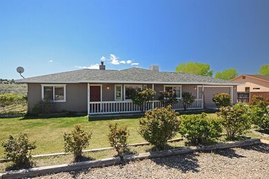 Front Yard w/Rose Bushes
