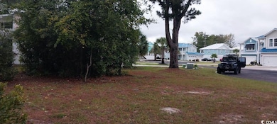 View of yard featuring a residential view