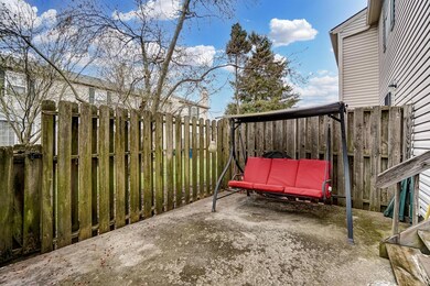 Rear patio