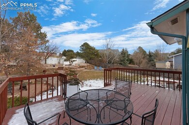 Large deck plus patios.