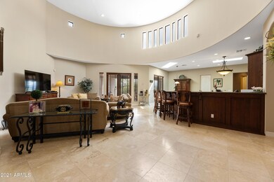 Great Room w/ High Ceilings