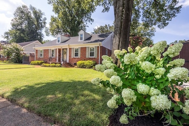 Professionally landscaped yard.