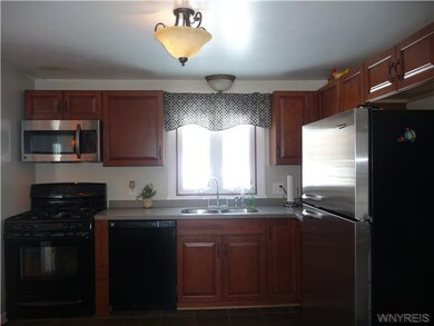 Kitchen. New Kitchen cabinets with Corian counter 