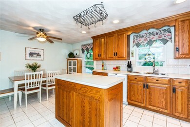 Open and airy Kitchen.