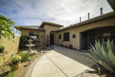 Enter The Home Through The Courtyard