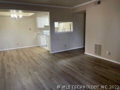 Living/dining room areas