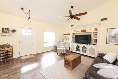 Formal Living Room with Front Door