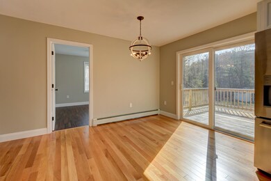 White Oak floors throughout the main level.