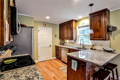 Door to laundry room off kitcheen