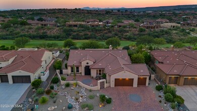 Aerial of house