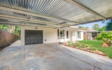 Large carport for extra shade parking.