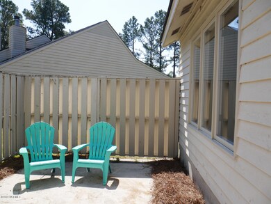 Private patio