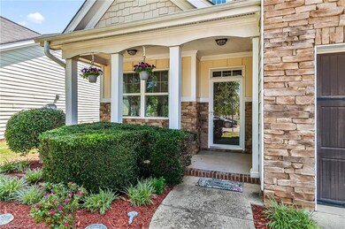 Cute front porch for your rocking chairs!