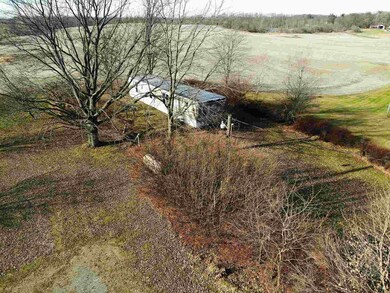 Aerial view looking northwest.