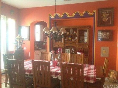 Formal Dining Room with french doors leading out t