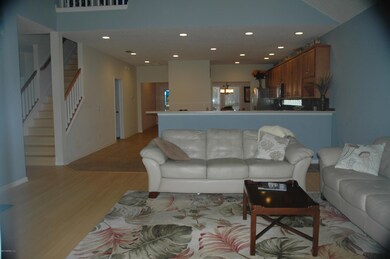 Living Area with Gas fireplace