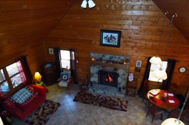 great room from upper level