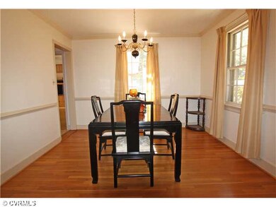 Dining Room - Formal dining room with wood floors,
