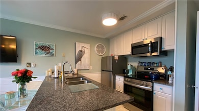 Kitchen with new appliances