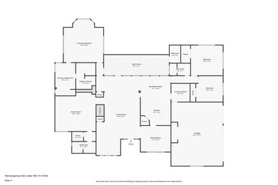 Single story custom home