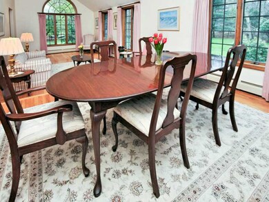 Dining Room. This Dining Room is two steps up from