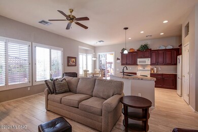 Family room to kitchen