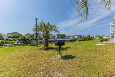 View of grassy yard featuring a residential view a