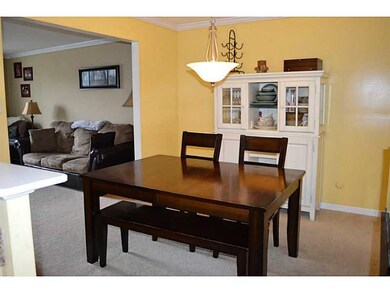 Dining Room. room for lots of seating in the dinin