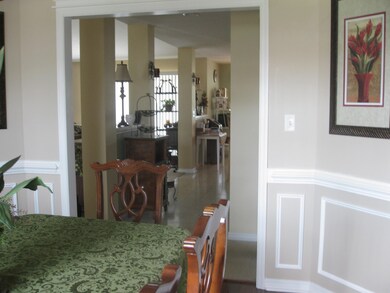 looking into kitchen from diningroom