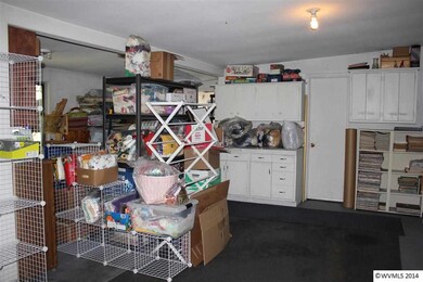 Ton of storage in garage.