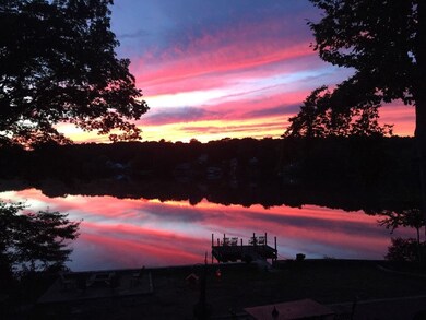 Sunset over Boone Lake