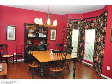 Dining Room. Formal dining room with hardwood floors and lots of light!