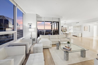 The relaxing family/TV room is designed for comfor