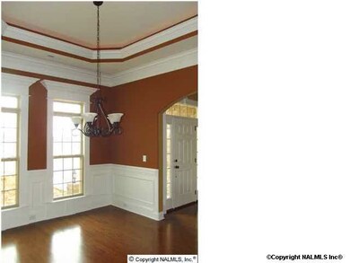 SIMILAR PHOTO SAME PLAN HOUSE IS UNDER CONSTRUCTION TRIM IN DINING ROOM