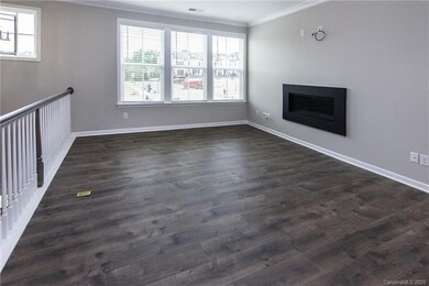 Second floor living space provides natural light t