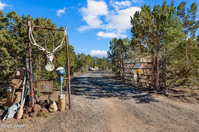 Front Gate -5 ACRES & Home in Vernon, AZ