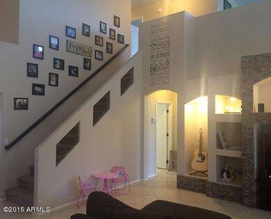 View of stairway from Living Room