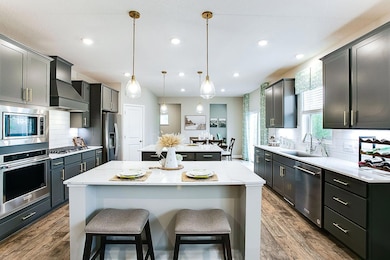 Photo of model home, colors and finishes will vary.