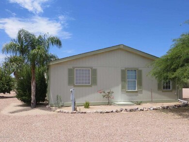 East side of home