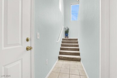 Stairs Leading to the Living Area