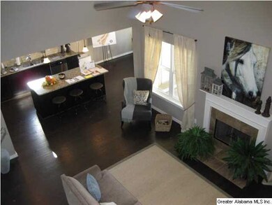 A view from the 2 story great room from the cat wa