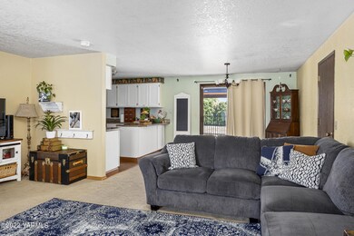 Living to Dining and Kitchen Layout