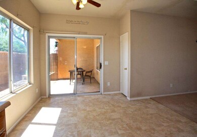 Kitchen and patio
